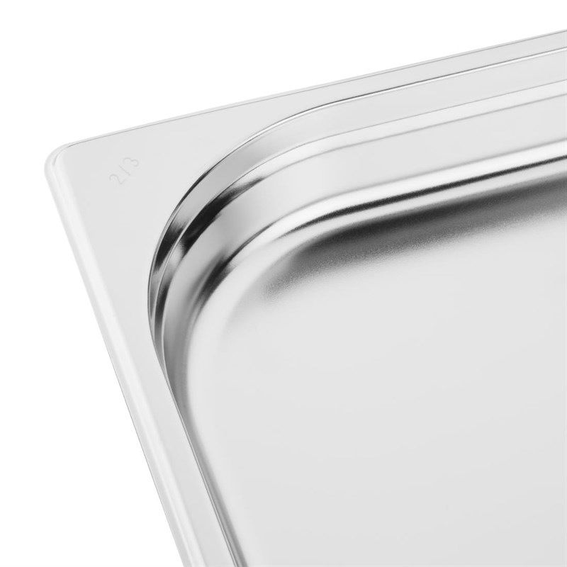 Vogue RVS 2/3 Gastronormbak 40 mm