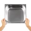 Vogue Contenitore Gastronorm 2/3 in acciaio inox 100 mm