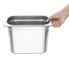Vogue RVS 1/4 Gastronorm Pan 200 mm