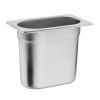 Vogue roestvrijstalen 1/9 Gastronorm pan 150 mm