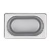 Vogue roestvrijstalen 1/9 Gastronorm pan 150 mm
