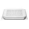 Vogue RVS Geperforeerde 1/1 Gastronorm Pan 40 mm