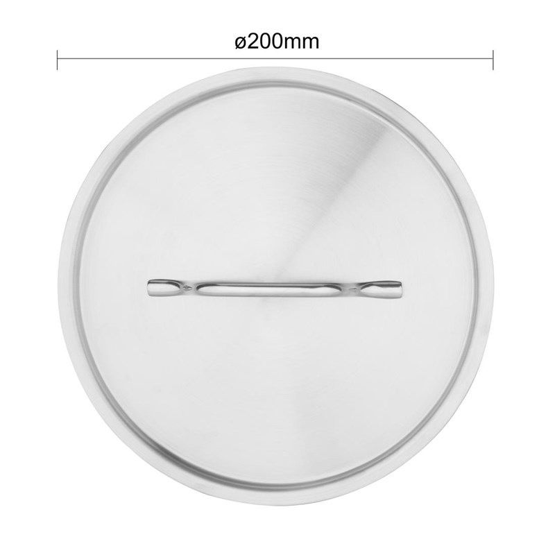 Vogue RVS deksel 20 cm