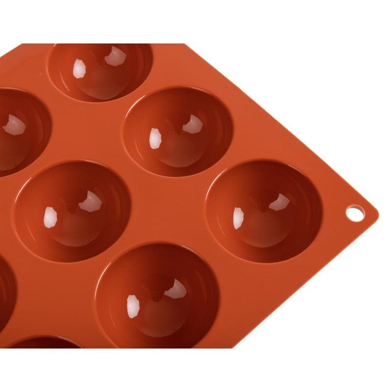 Pavoni Formaflex siliconen bakvorm 15 halve bollen
