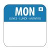 Dozownik naklejek ze stali nierdzewnej oznaczony kolorami Vogue + naklejki