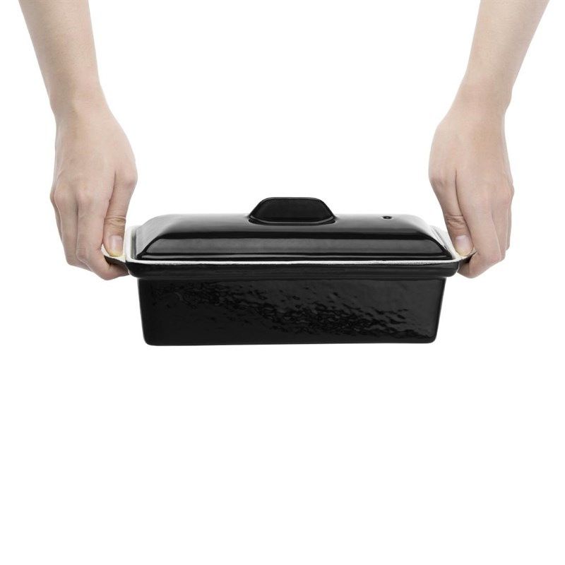 Pat&eacute; Vogue Terrine negro 1,3L