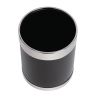 Bolero trash black with silver border