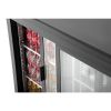Polar U-series bar display with 2 sliding doors