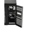 Polar U-series bar display with 2 sliding doors