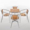 Bolero mesa quadrada tampo freixo 60 cm