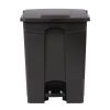 Caixote do lixo Jantex preto 65 litros