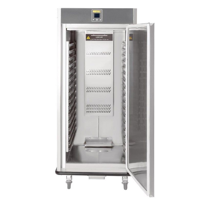 Carro para banquetes calefactado Buffalo 16x GN 2/1