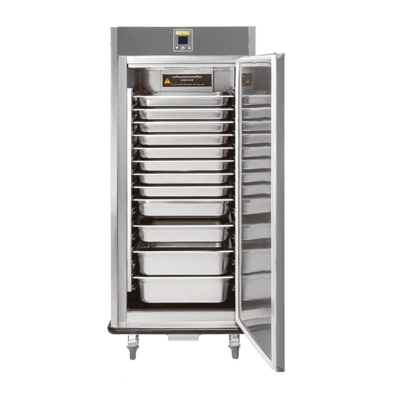 Carro para banquetes calefactado Buffalo 16x GN 2/1