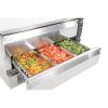 Polar U-Serie Kompakt-Gefrierschrank 2 Schubladen 6x GN 1/1