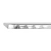 Bolero quadratischer Bistrotisch aus Edelstahl 70cm