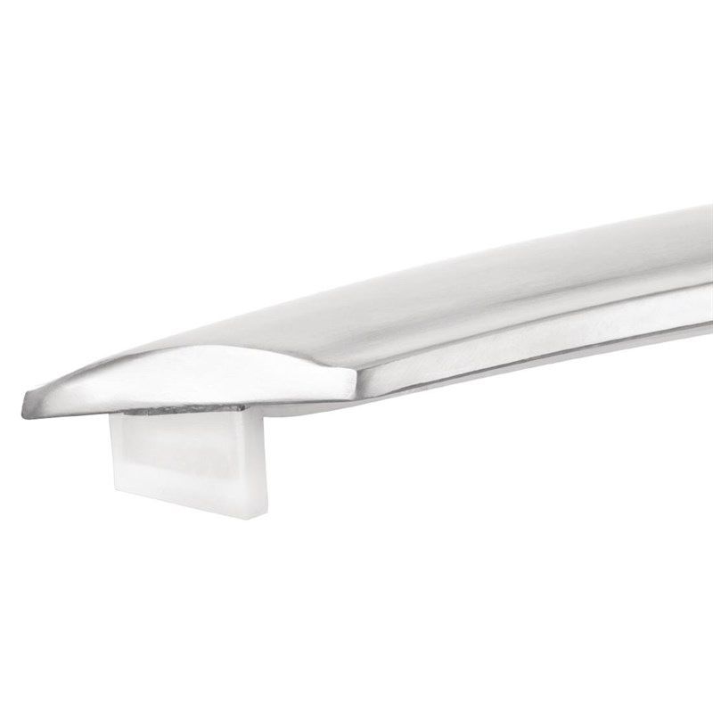 Mesa redonda Bolero con tapa abatible de acero inoxidable 60 cm