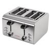Grille-pain Caterlite 4 fentes en acier inoxydable