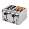 Grille-pain Caterlite 4 fentes en acier inoxydable