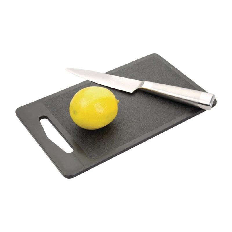 Deska do krojenia drążka Hygiplas czarna 25,5 cm