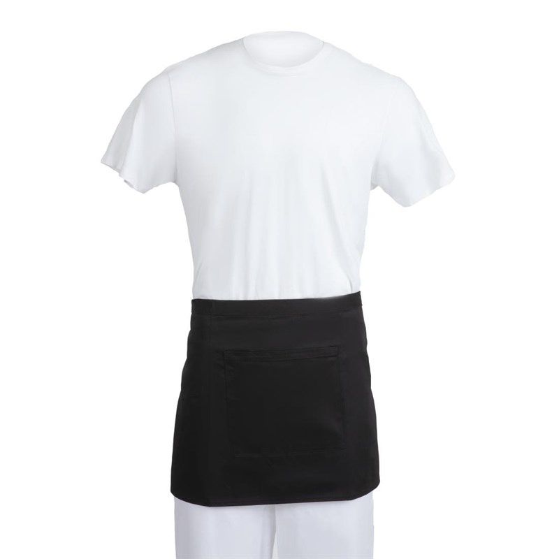 Whites korte sloof zwart