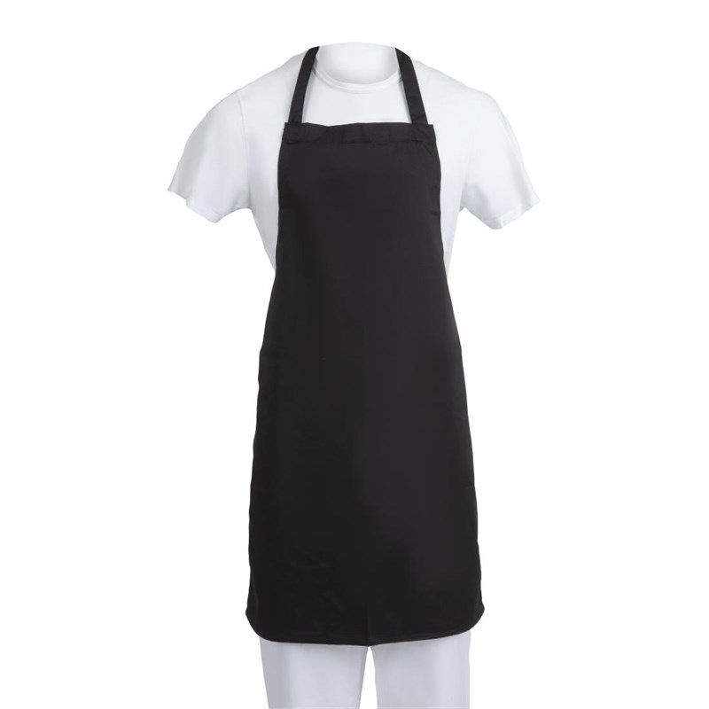 Whites halterschort zwart