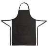 Chef Works halterschort zwart