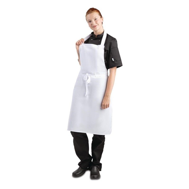 Whites halterschort wit
