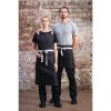 Whites Southside bistroschort zwart denim 40x76cm