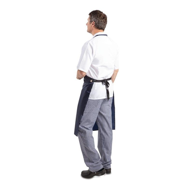 Whites waterdicht schort blauw