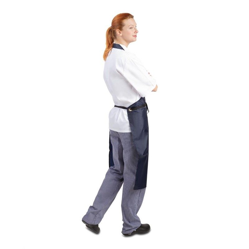 Whites waterdicht schort blauw