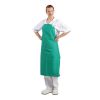 Whites PVC nylon halterschort groen