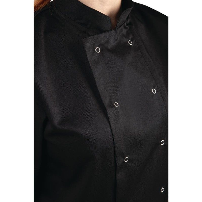 Whites Chefs Clothing Whites Vegas koksbuis korte mouw zwart