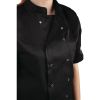 Whites Chefs Clothing Whites Vegas koksbuis korte mouw zwart