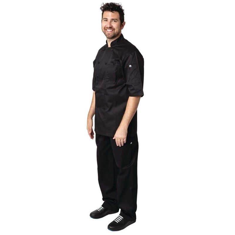 Chef Works Montreal Cool Vent kokkejakke sort