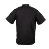 Chef Works Springfield unisex koksbuis met rits zwart