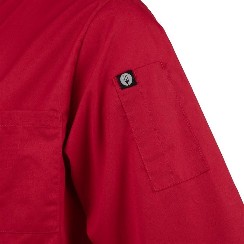 Chef Works unisex koksbuis rood