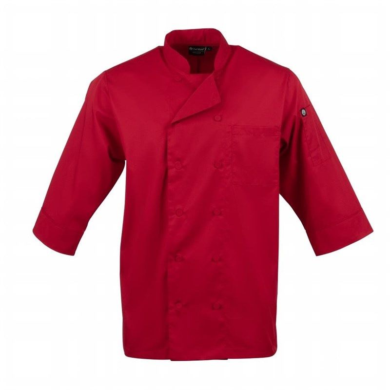 Chef Works unisex koksbuis rood