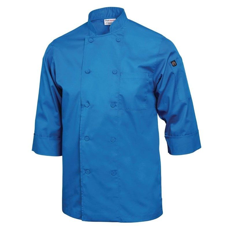 Chef Works unisex koksbuis blauw