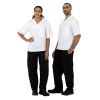 Chefs Clothing Whites Vegas unisex koksbroek zwart - Maat L
