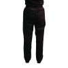 Hvide Easyfit Teflon unisex kokkebukser sorte
