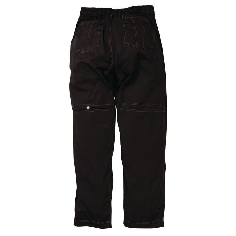 Chef Works Cool Vent uniseks baggy koksbroek zwart
