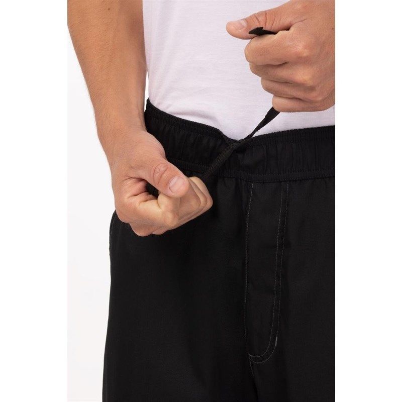 Chef Works Cool Vent uniseks baggy koksbroek zwart