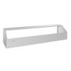 Portacontenitore GN Vogue in acciaio inox allungato