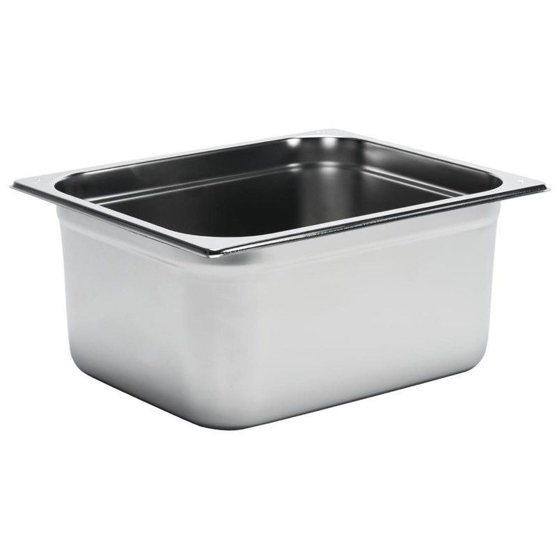 Gastro M rustfrit st&aring;l GN 1/2 beholder 15cm dyb
