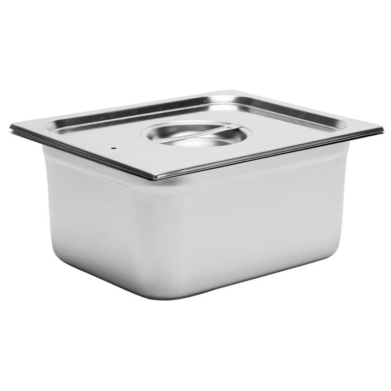 Gastro M rustfrit st&aring;l GN 1/2 beholder 15cm dyb