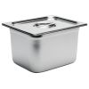 Gastro M a&ccedil;o inoxid&aacute;vel GN 1/2 recipiente com 20 cm de profundidade