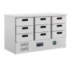 Mostrador Frigor&iacute;fico Polar Serie G con 9 Cajones 368L