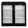 Polar G-serie 2-deurs barkoeling met klapdeuren zwart 208L