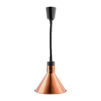 Buffalo verstelbare wamhoudlamp koper