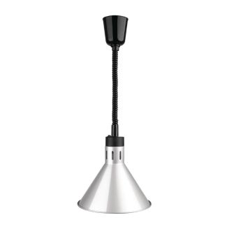 Buffalo verstelbare wamhoudlamp zilver